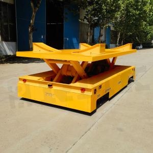 Multi-Drive Battery Transfer Cart With Omni Wheels 12 Tons Lifting Transfer Cart