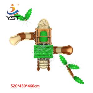China Supplier Children Plastic Outdoor Playground Set Slides