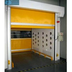 Double Telecontroller 4000mm Width PVC Roller Shutter Doors