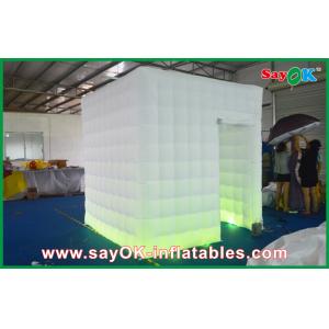 Inflatable Cube Tent 2.4 X 2.4 X 2.5M Inflatable Photobooth Kiosk For Events
