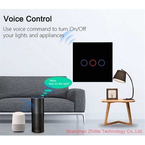 Wireless Touch Switch 3Gang