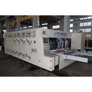 Multi Color High-Speed Flexo Printer Slotter Machine Die Cutting Carton Printing