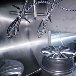 Automated Roller Coating Line With Accumulation System For Medium Volume