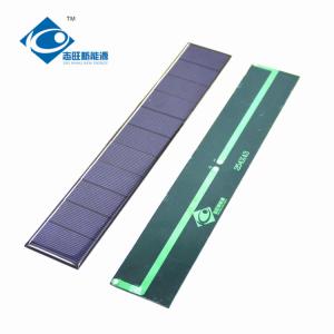 China 1.65W light weight solar panel ZW-25443 high quality poly crystalline solar panel 5.5V on sale