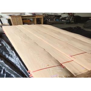 Sliced Cut Red Oak Veneer Sheet 0.22mm Thickness With Fleece Back