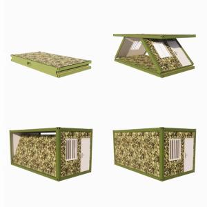 20ft 40ft Modern Prefab Container Homes Easy Transportation Prefab Folding House