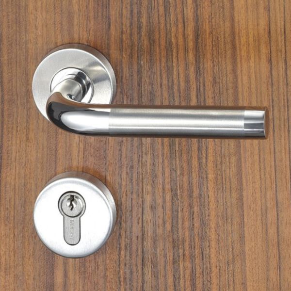 Quality 3 Brass Keys Mortise Door Lock Set Escutcheon Lock for Entrance , Passage wholesale