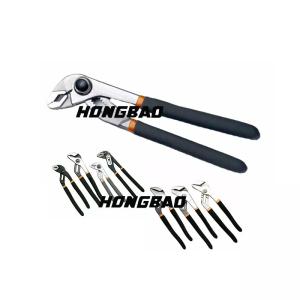 Cheap 8 9.5 Inch 300mm 250mm Water Pump Pliers Wrench Plumper Pipe Press Button Auto Locking D4 for sale