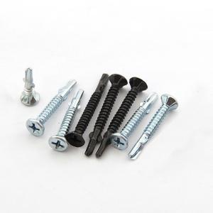 China Flat Head Self Drilling Screw with 0.125 Inch Head Height for Building Applications and OEM Customized Service on sale