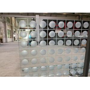 3D Sentryglas Glass Laminate CNC Carved Satin Glass Laminates