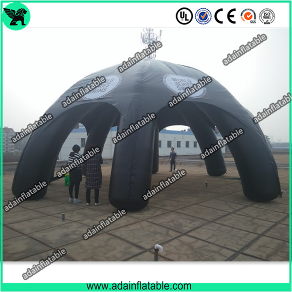 Black Inflatable Spider Tent,Advertising Inflatable Booth,Promotion Inflatable Dome