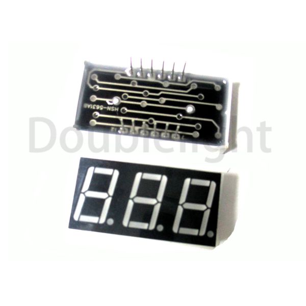 0.56 Inch numeric led display Technical Data Sheet Pure Green 3 digit 7 segment