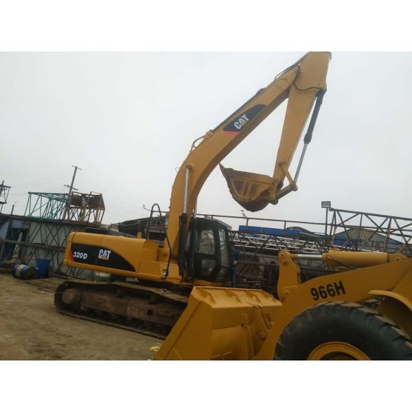 20T weight Used Crawler Excavator Caterpillar 320D C6.4 Acert engine with