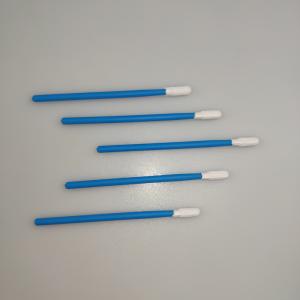 Short PP Stick Micro Polyester Cleaning Swab 100pcs/Bag For Cleanroom