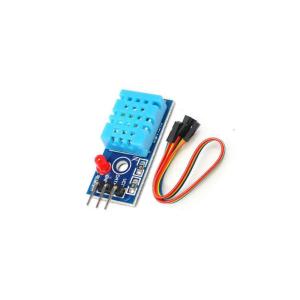 DHT11 Temperature And Humidity Sensor Module With LED With A Calibrated Digital