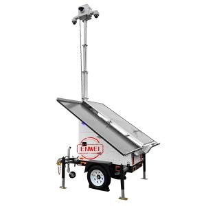 Portable Solar CCTV Trailers With 24/7 Monitoring For Remote Area Security