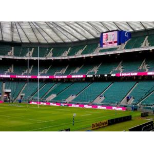 2R1G1B Soft Mask Outdoor LED Perimeter Advertising With 256mm x 128mm Static