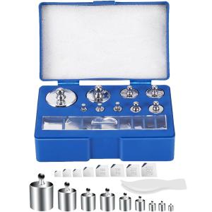 Scale Balance Calibration Weight Set With Case-10-500g (8pcs: 10g,20g,20g,50g