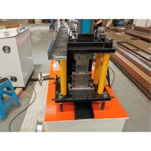 0.4mm Galvanized Steel Roll Forming Machine J U L Channel Trim Tile Edge 5.5KW