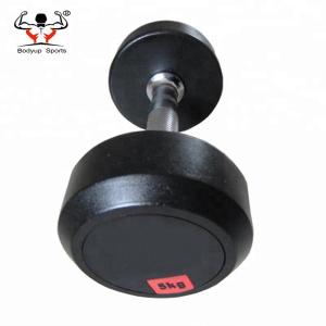 Cross Fit Training Fitness Equipment Dumbbells Solid Rubber Material