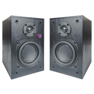 Powered Bookshelf Stereo Speakers 120W Studio Monitors Speaker For Music Gaming