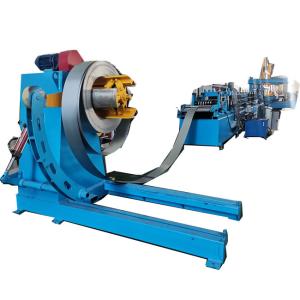 Fully automatic C purline rolling forming machine with stacker