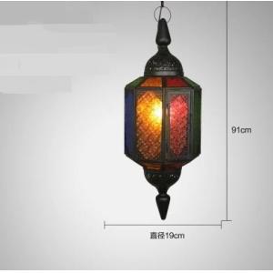 Bohemia Black coffee shop pendant lights Southeast pot color bar garden pendant