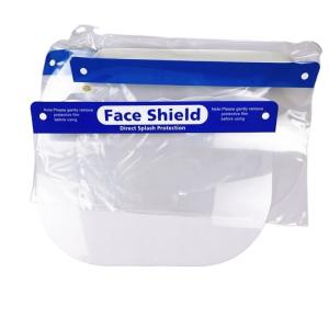 Acid Alkali Proof Clear Plastic Face Shield Reasonable Structure Convenient