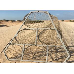 Triangle BTO-28 Razor Blade Wire Removable Grid Guard On Prison Or Government