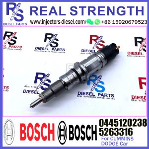 0986435505 0445120103 Diesel Fuel Injector 0445120238 5263316 For Cummins 2004
