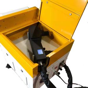 Small Portable Laser Cleaning Machine on Steel Surface Remove Oil 100Watt