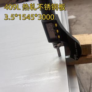 China SUS409L SUH409L ASTM AISI 409 DIN1.4512 Hot Rolled  Stainless Steel Plate 3.0*1500*6000mm on sale