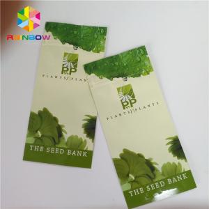 Matte Custom Printed Plastic Pouches Packaging Mylar k Bags Heat Seal