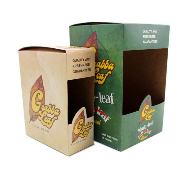 Quality Grabba Leaf Kraft Paper Boxes For Tobacco Leaf wholesale