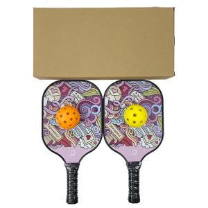 Sports Pickleball Racquet Customized 3k Carbon Fiber Pickleball Paddle