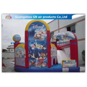 Colorful Slide Inflatable Bouncy Castle Inflatable Bouncers For Kids With Full