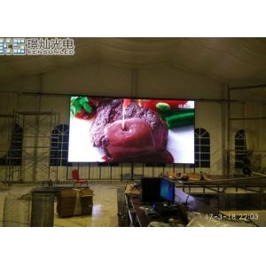 Die - Casting Aluminum SMD LED Display Rental 512mmx512mm With Linsn / Nova