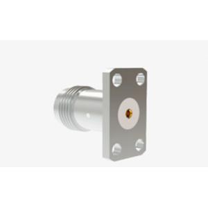 TNC Female 4-hole Flange RF Coaxial Connector with Microstrip
