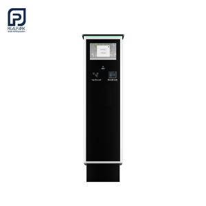 Cheap LPR Parking Ticket Issuing Machine With 10.1 Inch LCD And QR Code for sale
