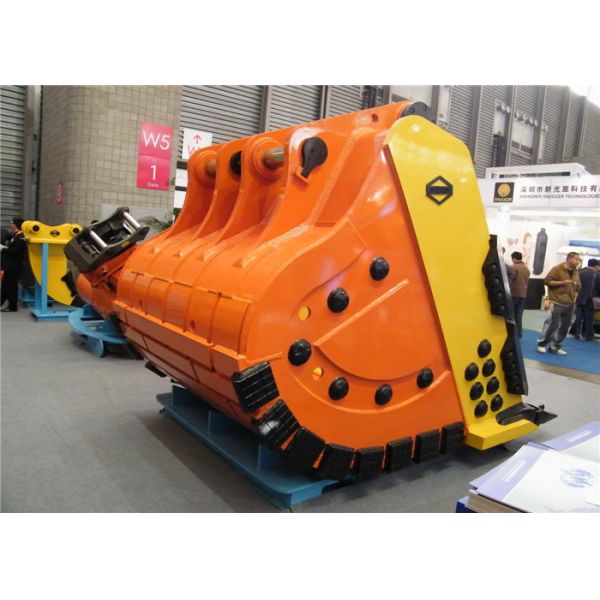Quality 1-8m3 Excavator Rock Bucket Heavy Duty Wearable For Tough Working Environment wholesale