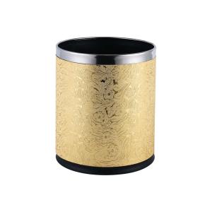 Cheap Black Stainless Steel Trash Can 2 In 1 Hotel Lobby Trash Cans for sale