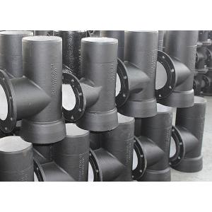 Precision Ductile Iron Mechanical Joint Fittings Round Casting For Water Supply