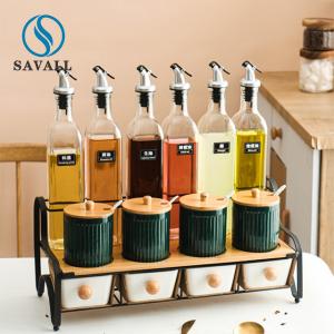 High Gloss Glaze Savall Ceramic Spice Box Ceramic Dinnerware Sets