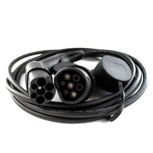 China Type 2 IEC 62196-2 Cable Electric Vehicle Charger 5M 32A EV Charging Cable on sale