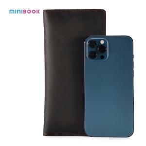 Multifunctional Men's Wallet in Genuine Leather with Custom Design and Letter