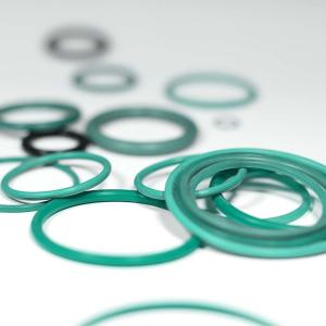 Cheap FVMQ Green O Rings Seal 30 Sh Neoprene Rubber O Rings KTW WRAS Approval for sale