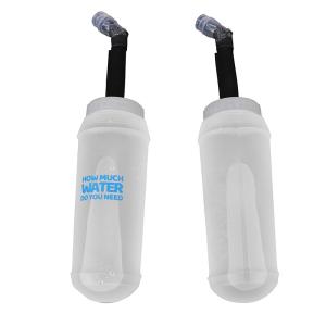 BPA Free Soft Triathlon Water Bottle Wide Mouth Hydrapak Softflask