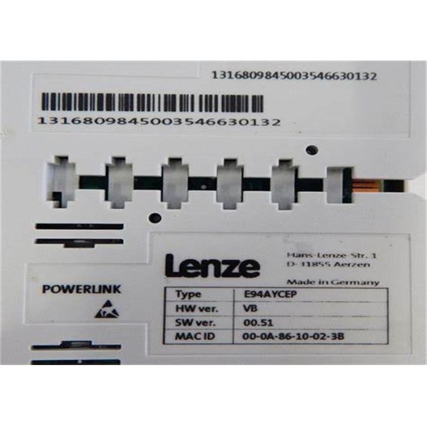 Quality Lenze E94AYCEP SERVO DRIVE 9400 EXTENSION MODULES ETH. POWERLINK MODULE MN/CN wholesale