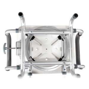 Adjustable Swivel Shower Stool Portable Safety Rotating Shower Chair