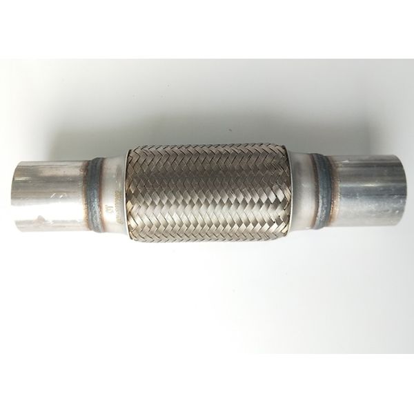 Quality 55mm Exhaust Flex Tube With Aluminized Extensions Connectors wholesale